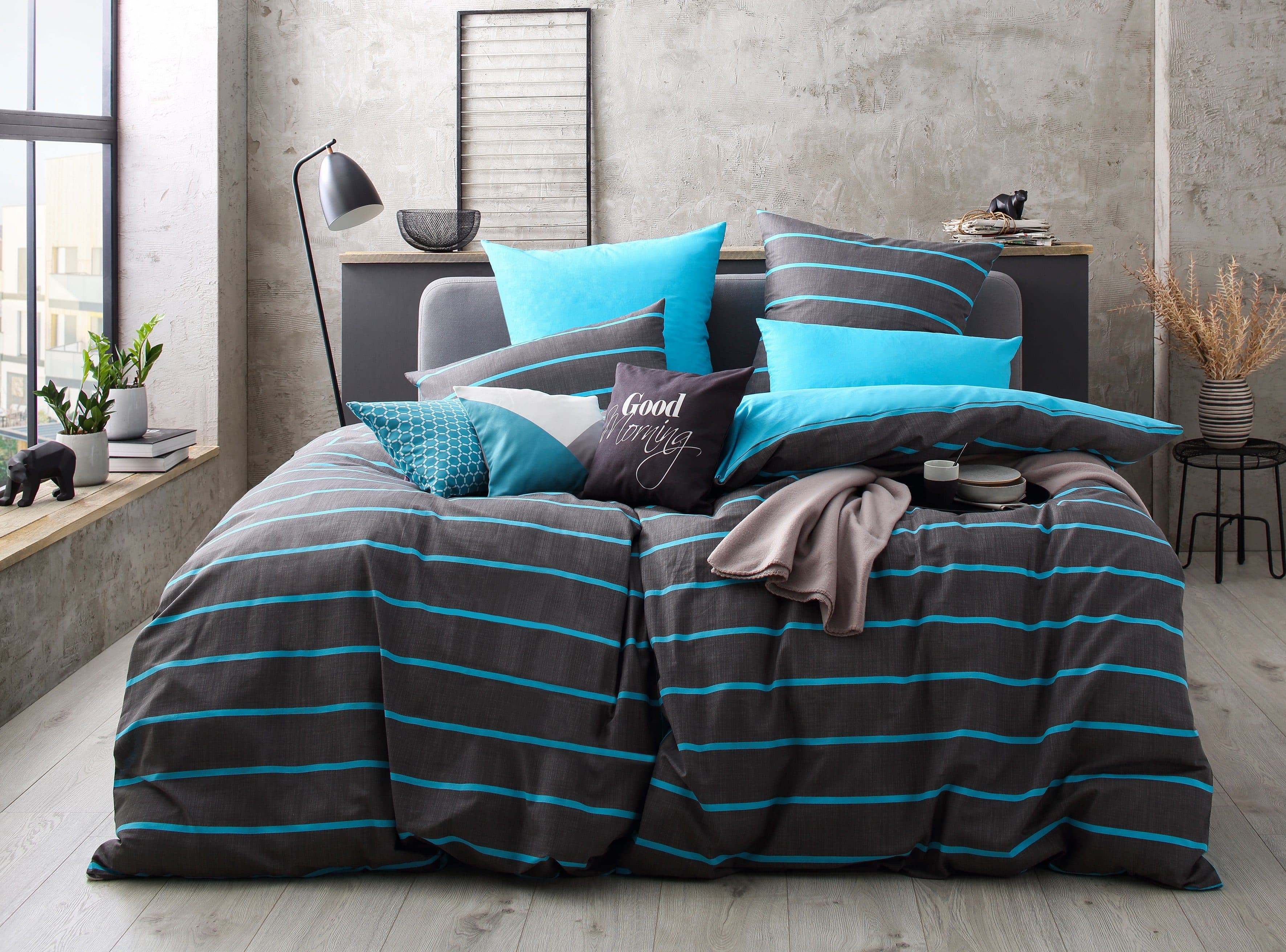 OTTO home Bettwäsche Katja | Grau