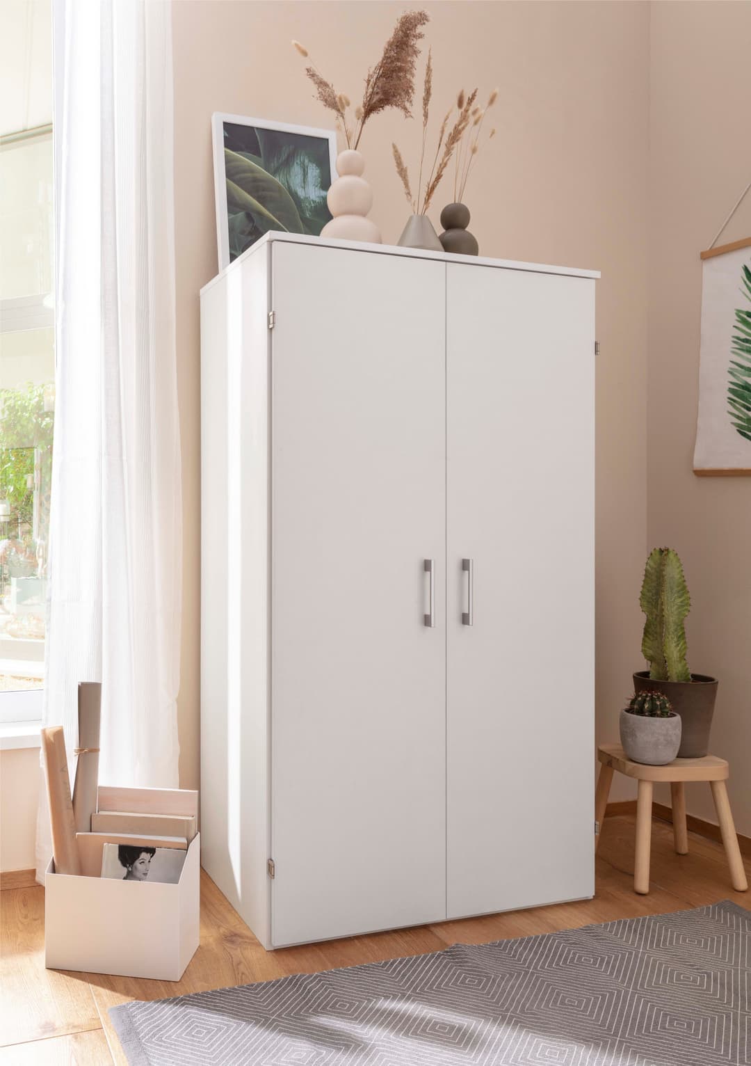 VOGL Möbelfabrik PC-Schrank Nick | Weiß