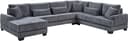 ATLANTIC home collection Wohnlandschaft Miron | Grau 3