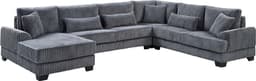 ATLANTIC home collection Wohnlandschaft Miron | Grau