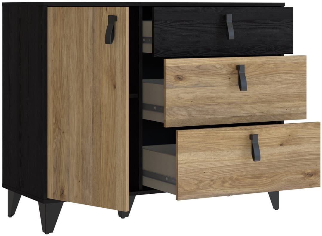 FORTE Sideboard Lya | Holztöne