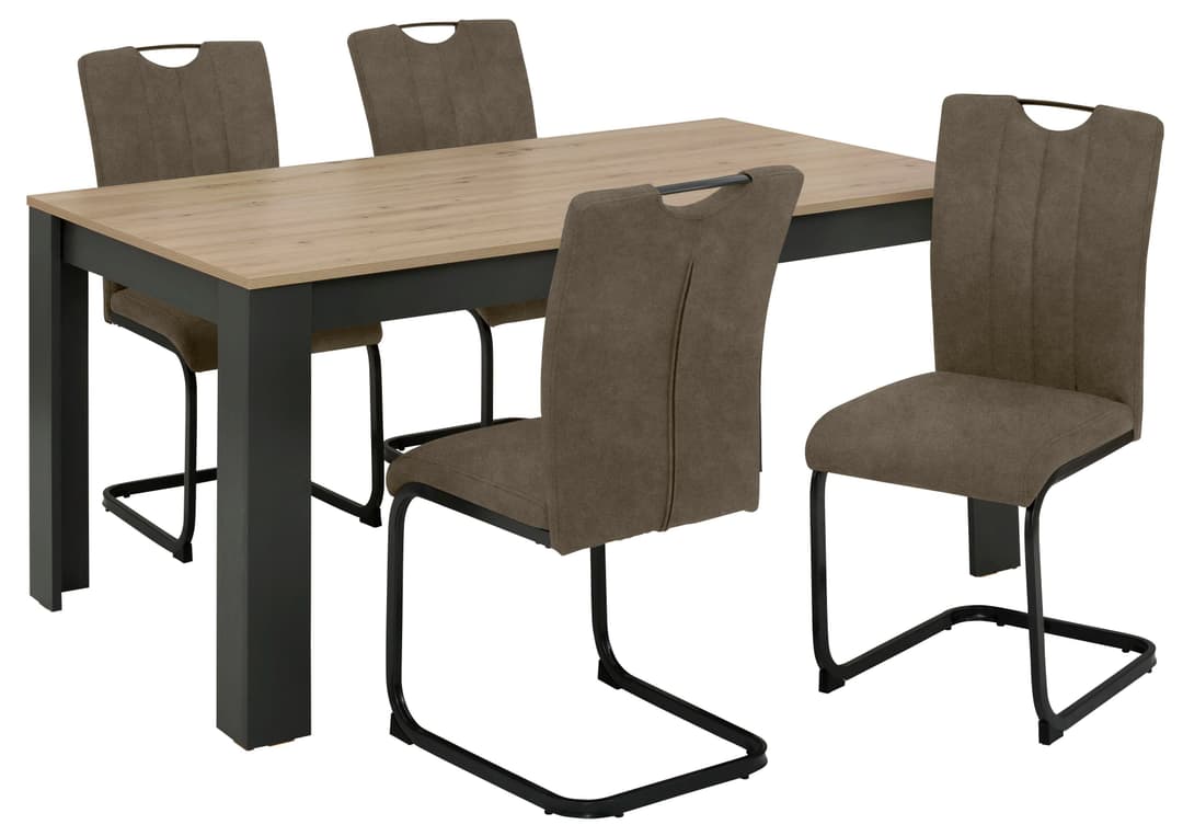 Home affaire Essgruppe Napoli | Braun