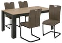 Home affaire Essgruppe Napoli | Braun 2