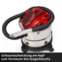 Einhell TE-AV 18/15 Li C-Solo Akku-Aschesauger | Rot 4