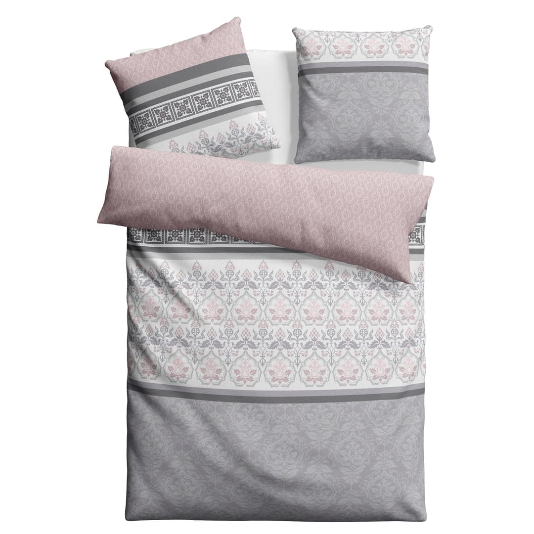 OTTO home Bettwäsche Cremona | Grau