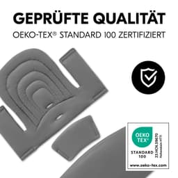 Hauck Kinder-Sitzauflage Highchair Baby Seat Pad | Grau