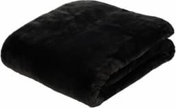 Wohndecke Premium Cashmere Feeling | Schwarz