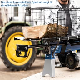 Scheppach Holzspalter HL760L | Blau