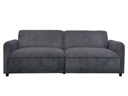 Dorel Home Allie Curved Schlafsofa | Grau
