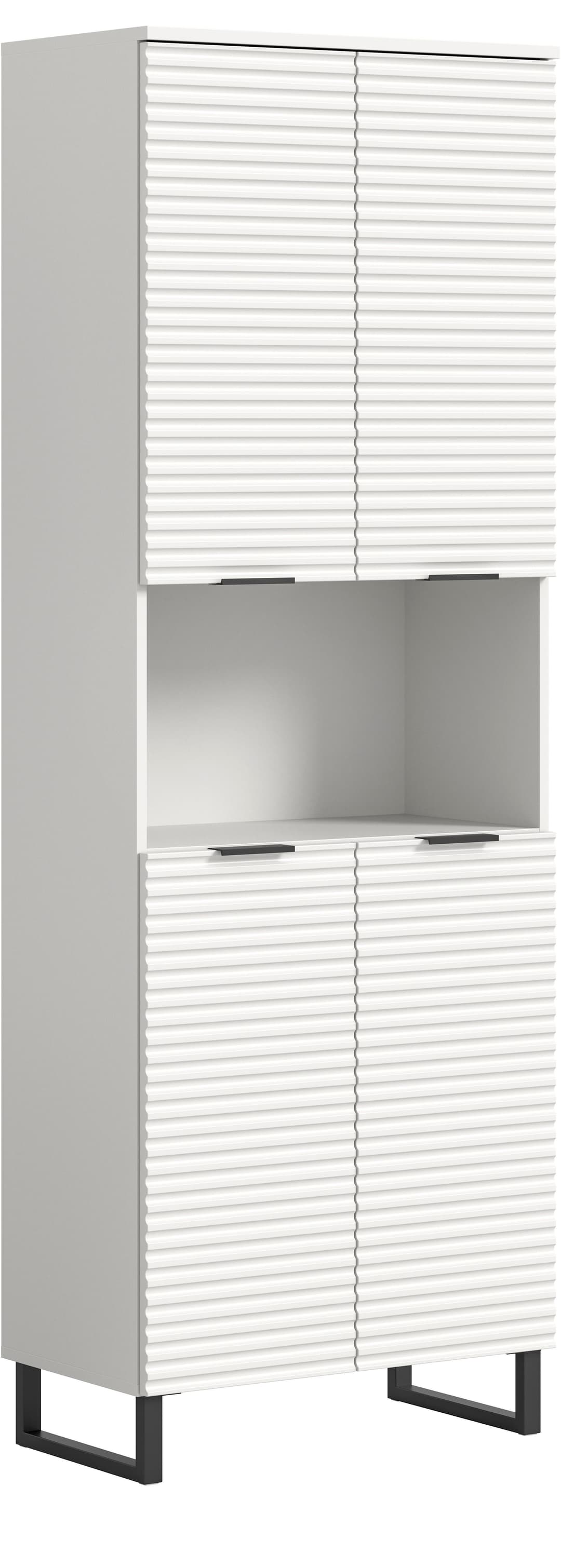 welltime Hochschrank Litica | Weiß