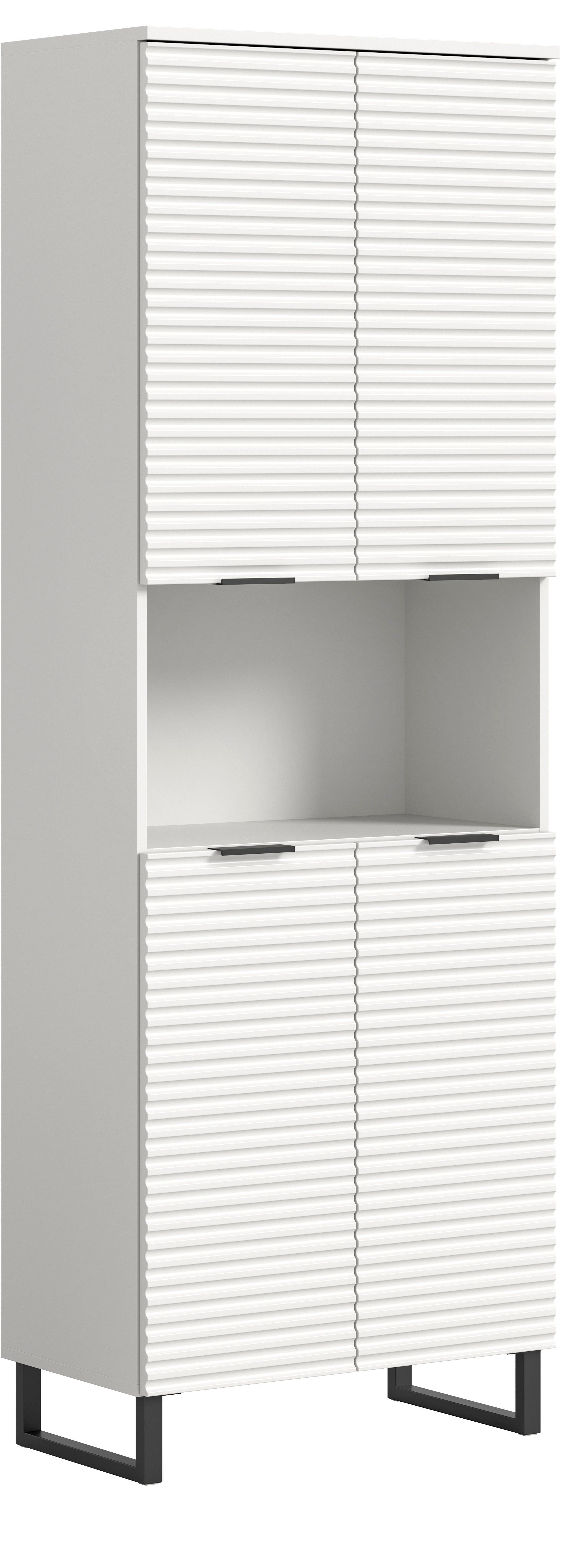 welltime Hochschrank Litica | Weiß