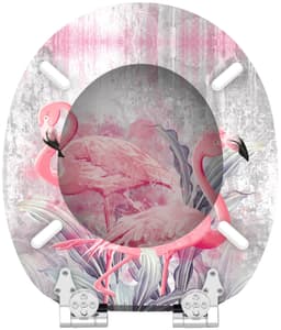Sanilo WC-Sitz Flamingo | Mehrfarbig