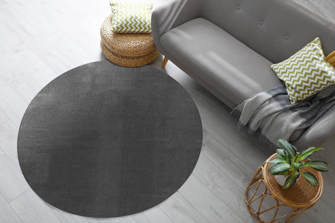 the carpet Teppich Relax | Grau
