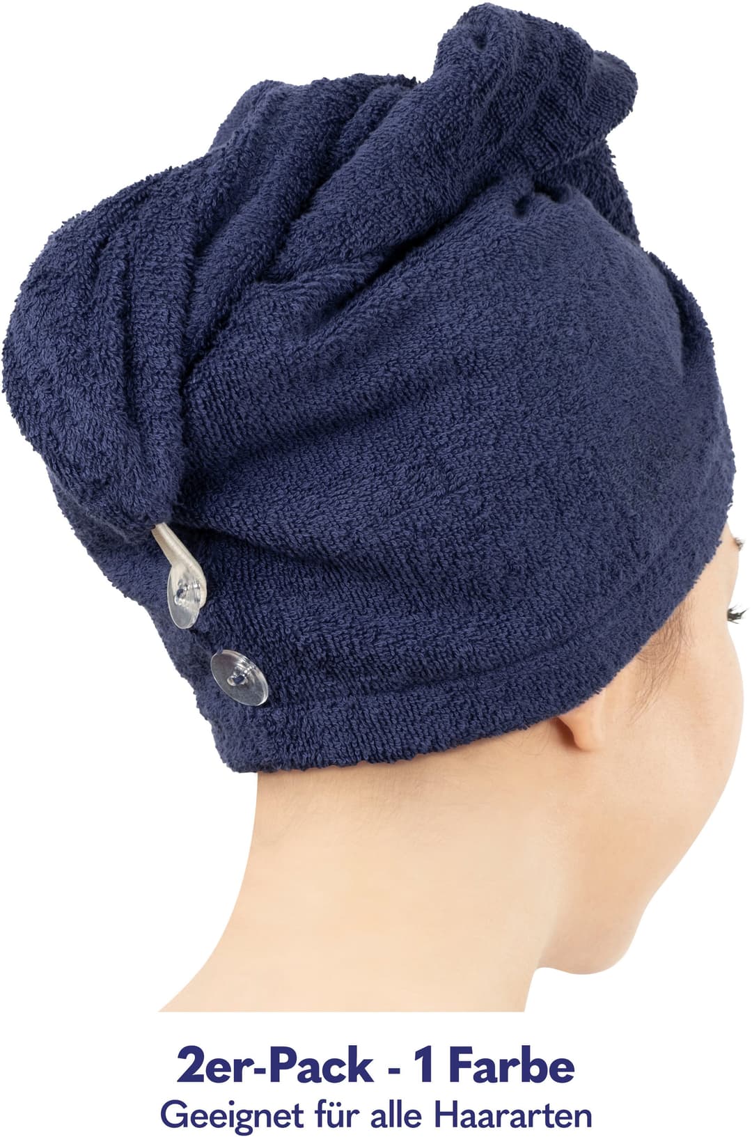 HAMMETEX Turban-Handtuch | Blau