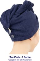 HAMMETEX Turban-Handtuch | Blau 3