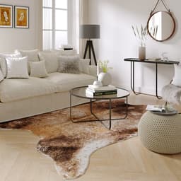 Gino Falcone Fellteppich Emilia | Braun