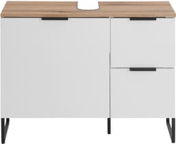 BASIC by Balculina Waschbeckenunterschrank Denver | Weiß