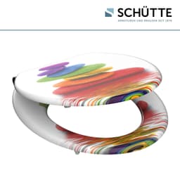 Schütte WC-Sitz Colorful Stones | Mehrfarbig