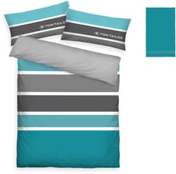 TOM TAILOR HOME Bettwäsche Felix | Türkis