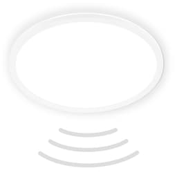 Briloner Leuchten MOVE SLIM Sensor Deckenleuchte | Weiß