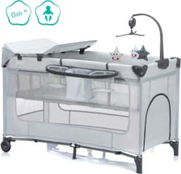 Fillikid Baby-Reisebett Capri | Grau