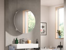 welltime Spiegelschrank Litica | Weiß