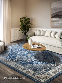 Villeroy & Boch Jehanne Teppich | Blau