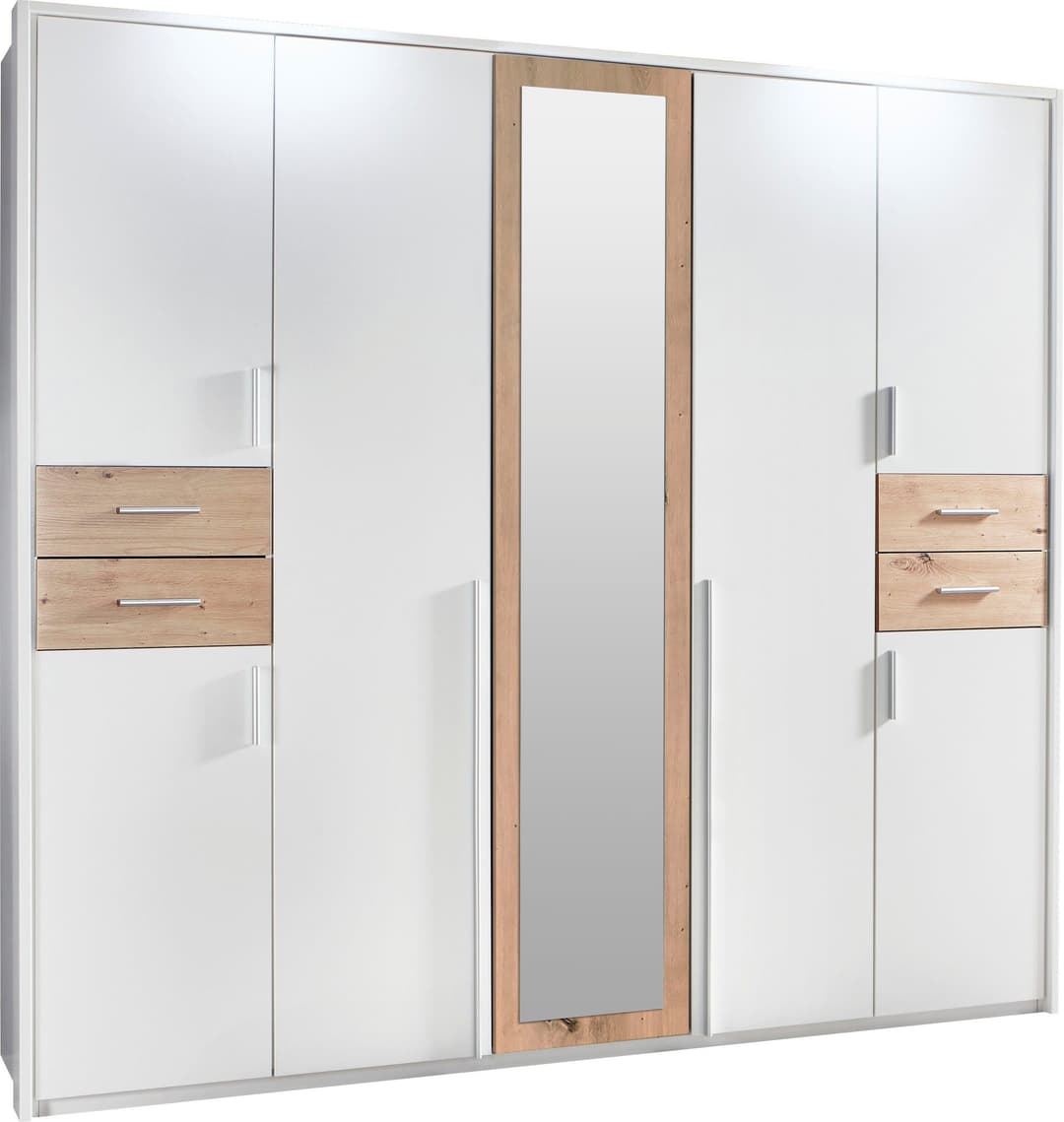 Wimex Drehtürenschrank Vegas | Weiß