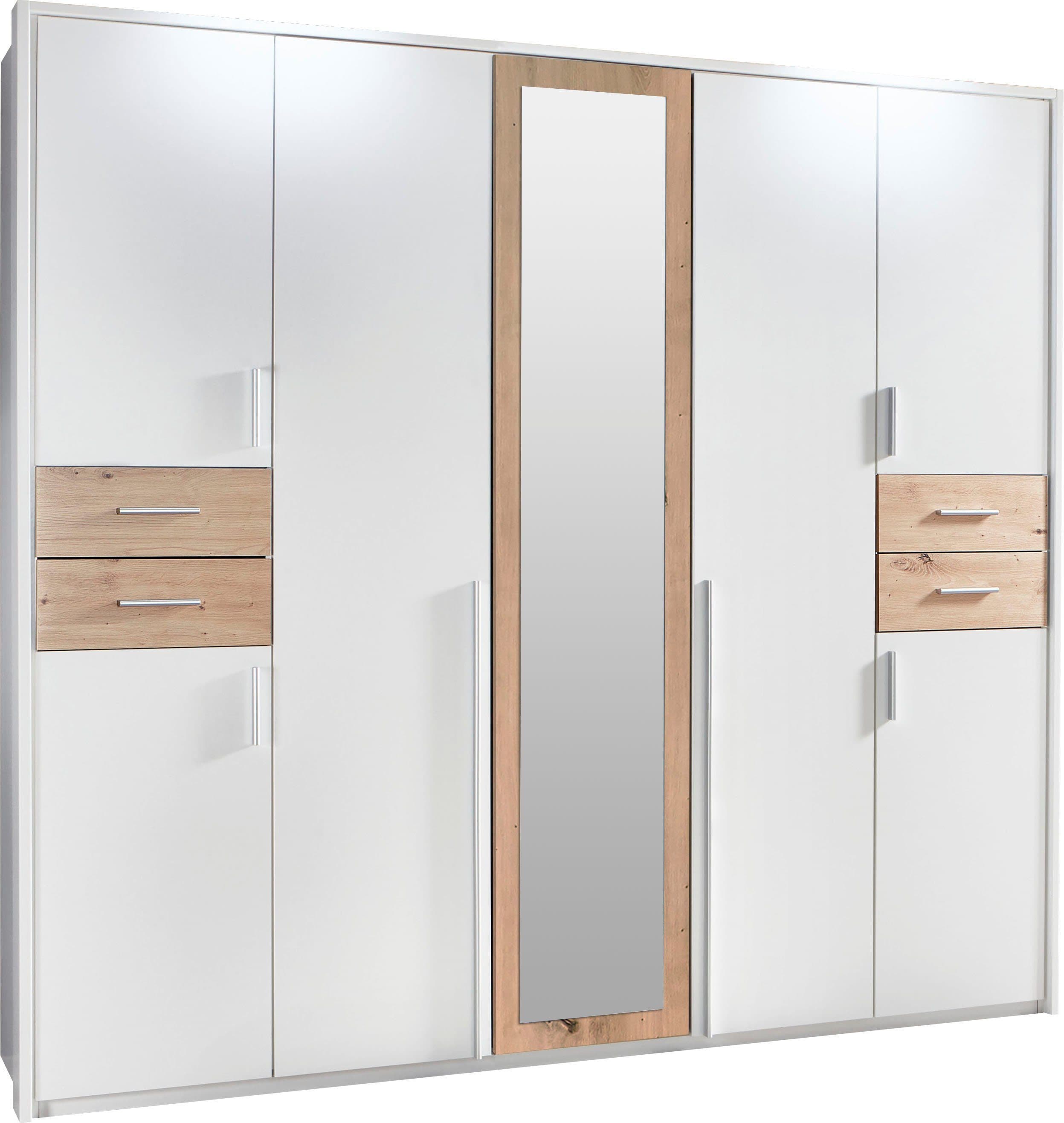 Wimex Drehtürenschrank Vegas | Weiß