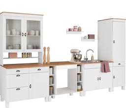 Home affaire Küchenzeile Oslo | Weiß