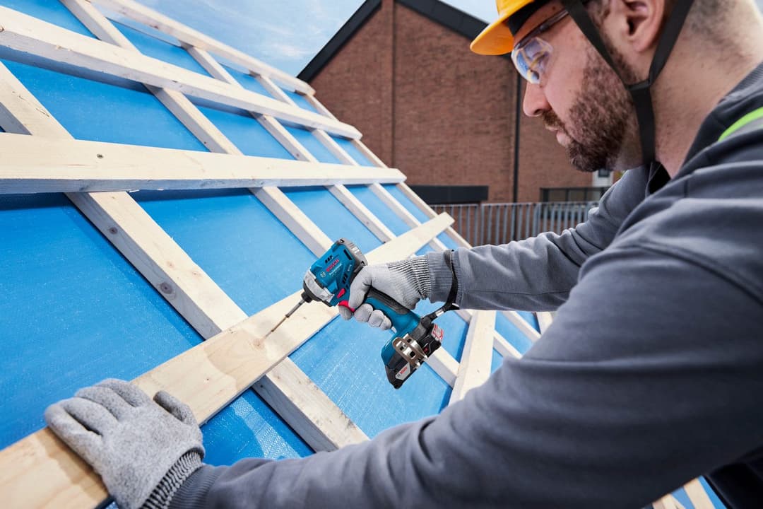 Bosch Professional Akku-Drehschlagschrauber GDR 18V-215 | Blau