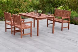 MERXX Garten-Essgruppe Lima | Braun