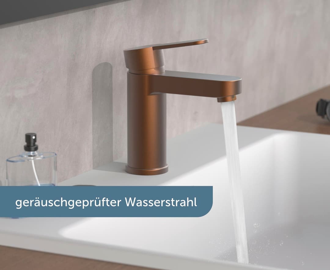 Schütte ELEPHANT Waschtischarmatur | Kupfer