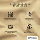Schlafgut CASUAL Spannbettlaken | Gelb 3