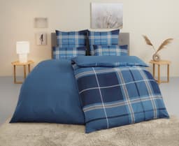 TOM TAILOR HOME Wendebettwäsche Eric | Blau