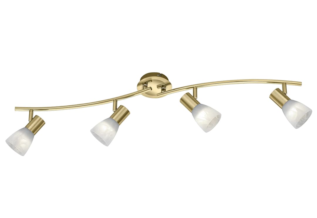 TRIO Leuchten LED Deckenstrahler Levisto | Gold