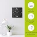 Artland Wanduhr Schiefer | Grau 5
