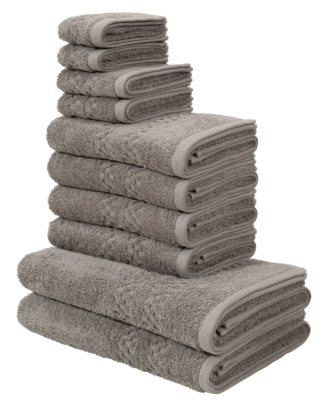 OTTO home Handtuch Set Regona | Grau