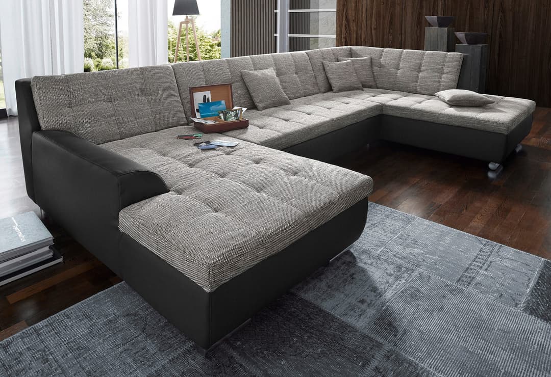 DOMO collection Wohnlandschaft Treviso | Mehrfarbig