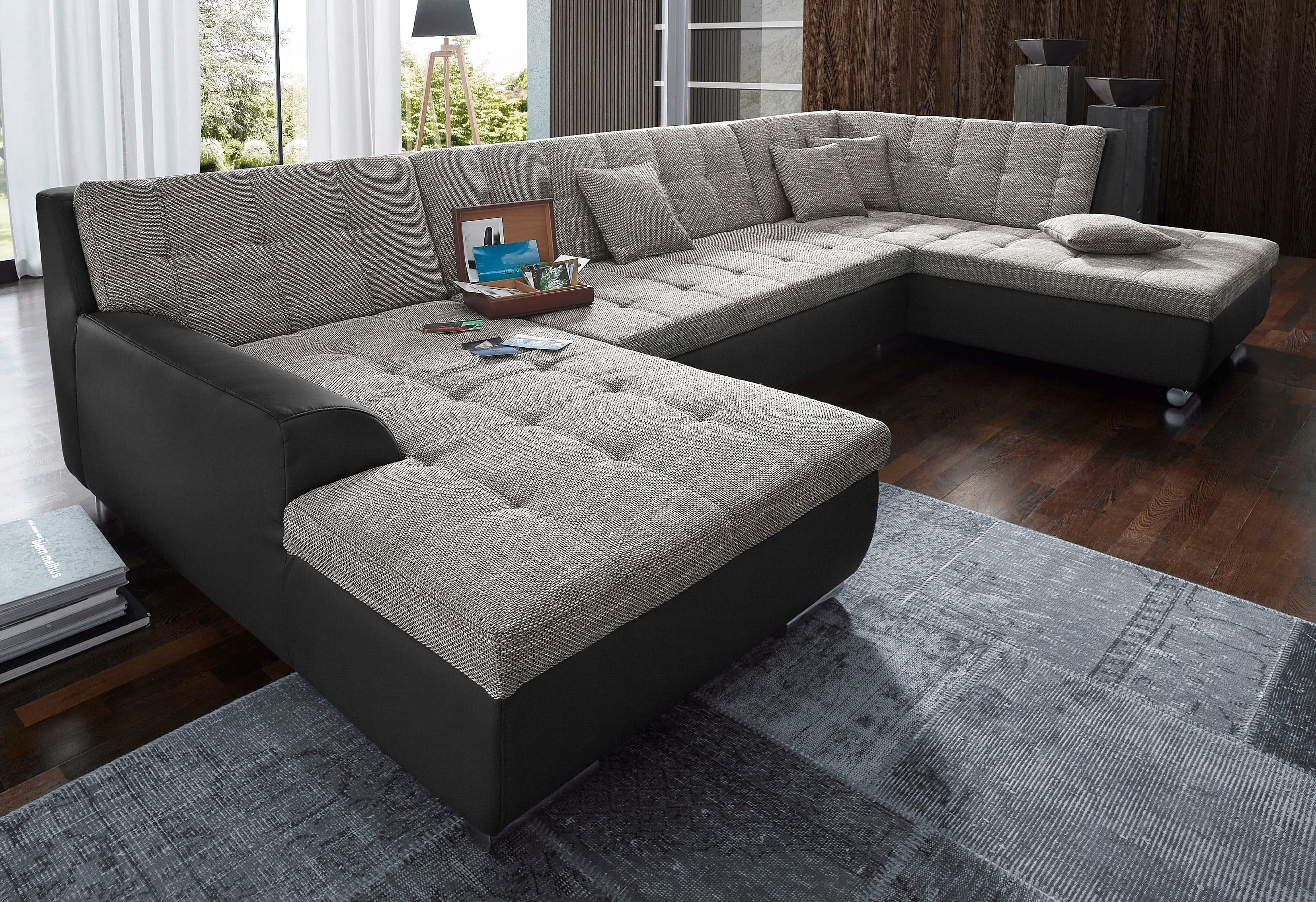 DOMO collection Wohnlandschaft Treviso | Mehrfarbig