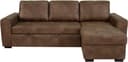 Trends by HG Ecksofa Poll L-Form | Braun 2