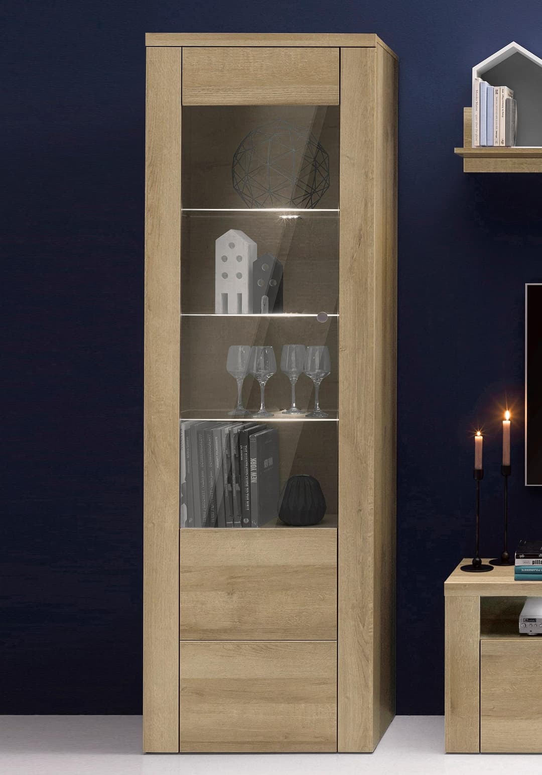 Vitrine Larona | Holztöne