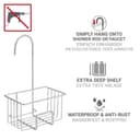 WENKO Duschablage Milito | Silber 4