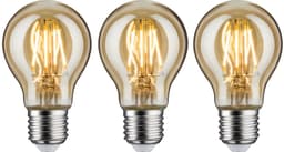Paulmann LED-Leuchtmittel 3er Set 4,7 W AGL E27 gold | Gold