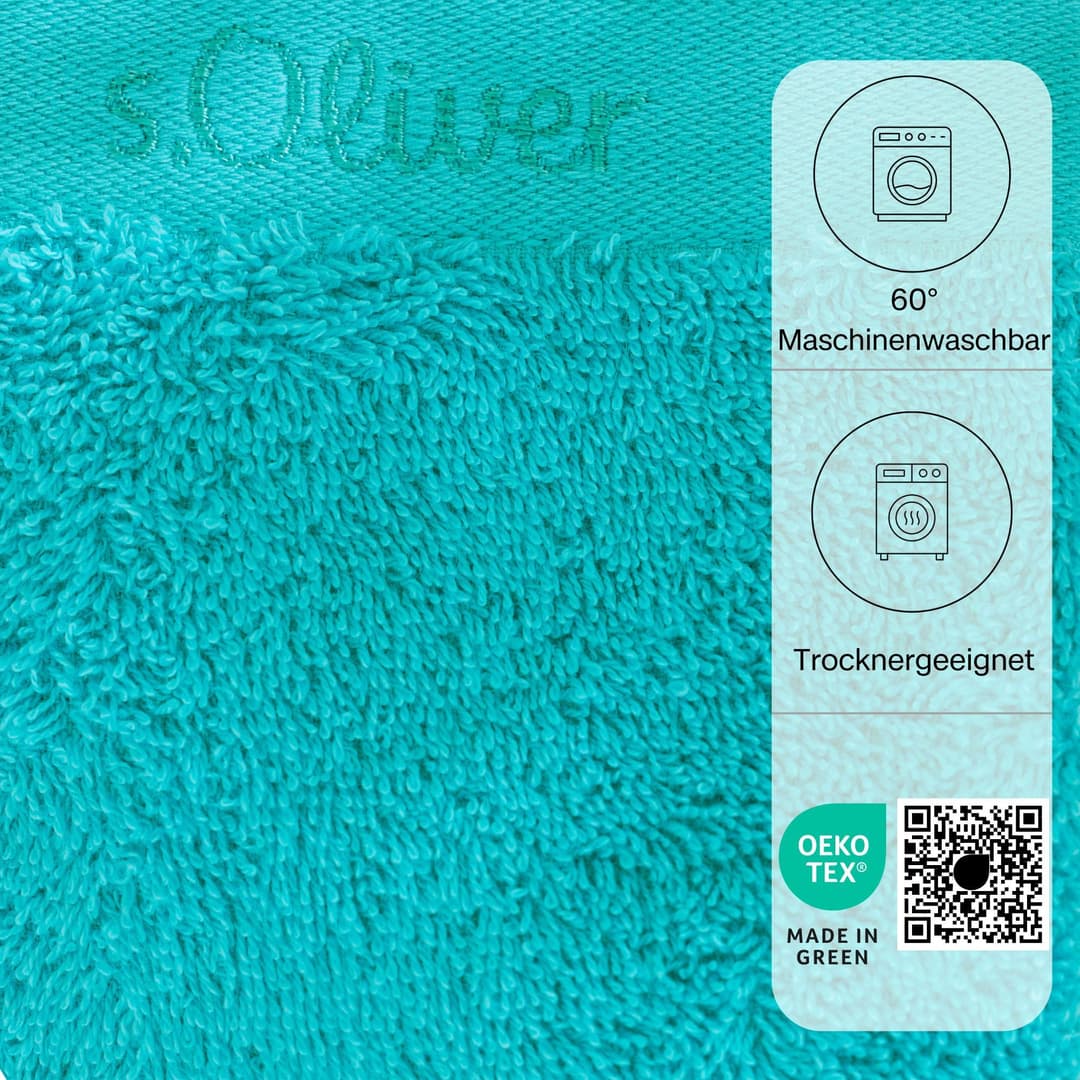 s.Oliver Waschhandschuh | Türkis