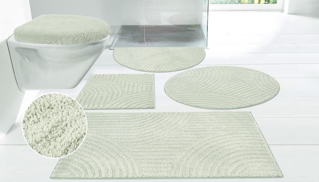 OTTO home Badematte Ognon | Grün