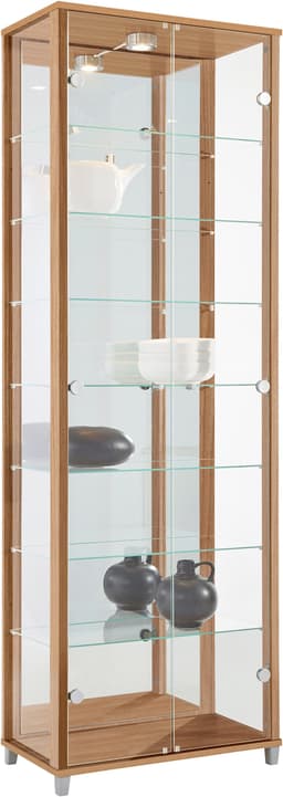 fif möbel Vitrine OPTIMA | Braun