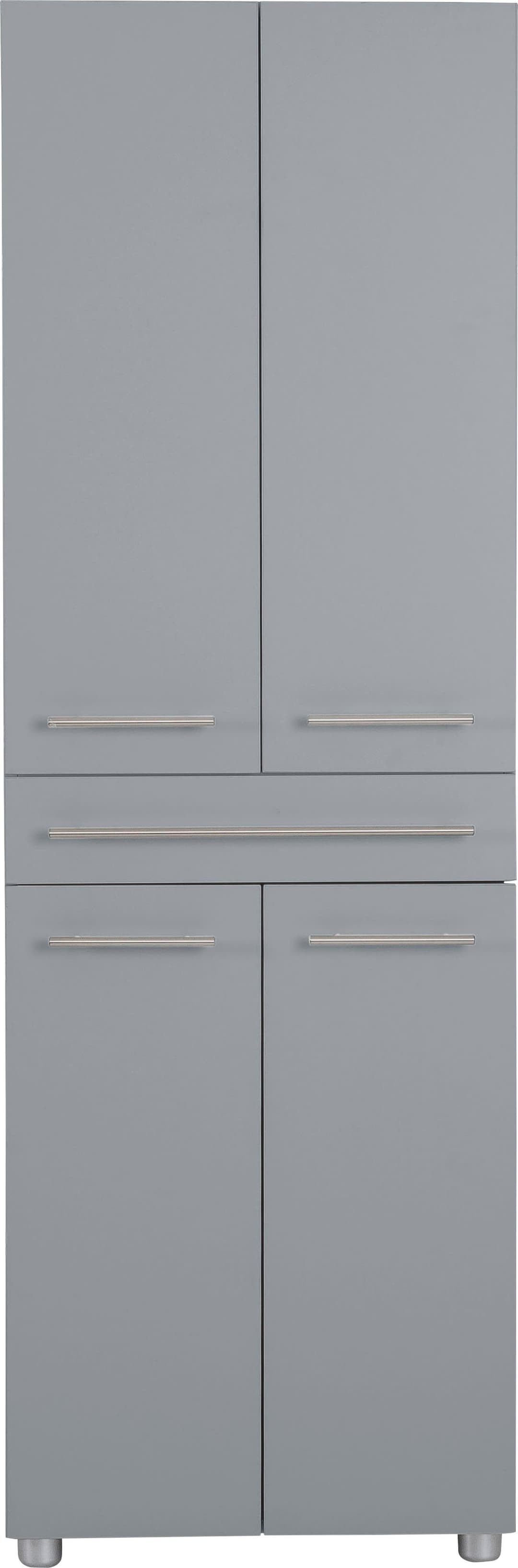 OPTIFIT Hochschrank Bern | Grau