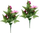 Kunstblume Bouquet aus Orchideen und Rosen | Mehrfarbig 2