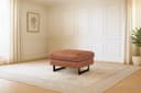 Home affaire Polsterhocker Pinto | Braun